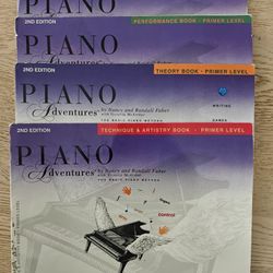 Piano Adventures 2nd Edition Set Of 4