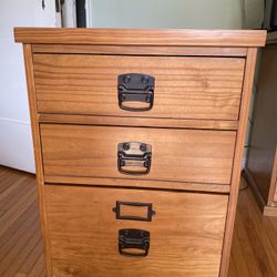 Pottery barn Wood Office Cabinet