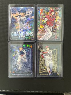 Shohei Ohtani Custom Pokemon Cards Refractors lot