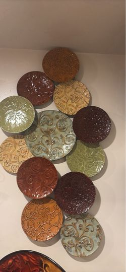 Decorative Metal Circle Wall Art
