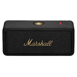 Marshall - Emberton II Portable Bluetooth Speaker with Rugged Waterproof / Dust-proof Wireless Design - Black/Brass