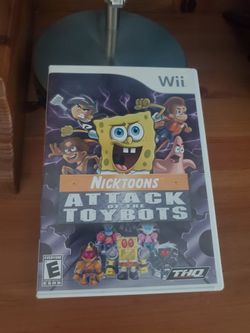 Nicktoons Attack Of The Toy Bots Video Game 