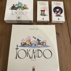 Tokaido Board Game + 2 Expansions