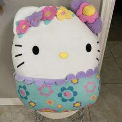 20” NWOT Squishmallow Hello Kitty Flower Plush 2021