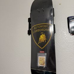 Supreme X Lamborghini Collab Skateboard 