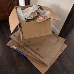 Free Moving Boxes & Packing Materials