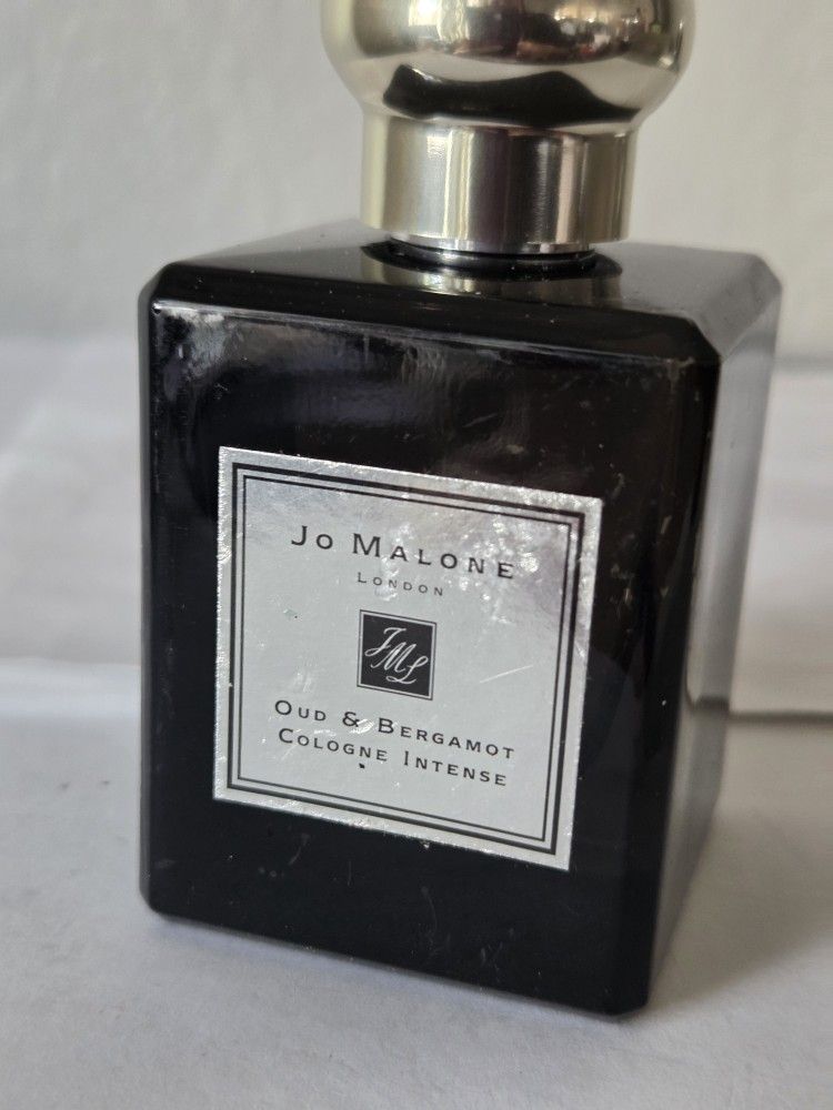 JO MALONE LONDON OUD & BERGAMOT COLOGNE INTENSE 1.7OZ/50ML, NEW