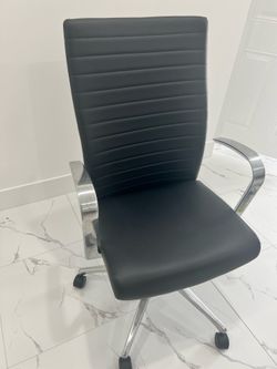 Leather office chair