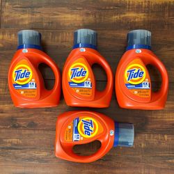 Tide ORIGINAL Laundry Detergent; 6X Boosted Clean Even In Cold : 32 oz Each (4 For $20)