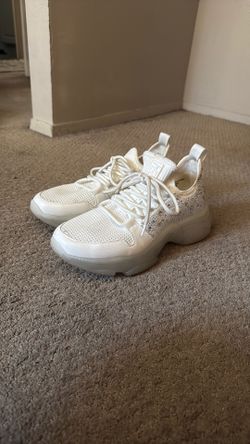 Steve Madden White Tennis Shoes