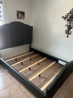 Queen bed frame