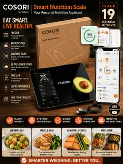 Smart Nutrition Scale with a built-in display,