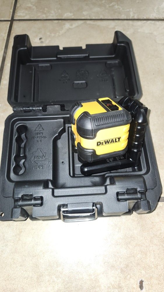 DEWALT 36 ft. Red Self-Leveling Cross Line Laser Level