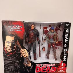 McFarlane Toys The Walking Dead Negan & Glenn Action Figure 2-Pack
