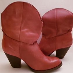 Franco Fortini Leather Boots Excellent Condition 7M