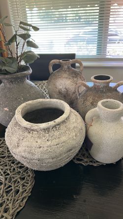 Rustic Vases