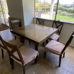 dining table with 6 chairs