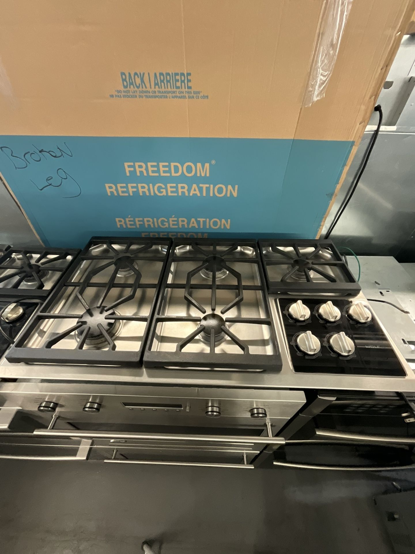 π₯ Wolf 36β Gas Rangetop β Model CT36G/S β Like New