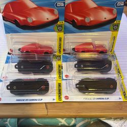Hot Wheels Red Porsche 911 Clip