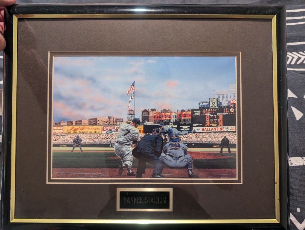 Yankee Stadium Framed Picture