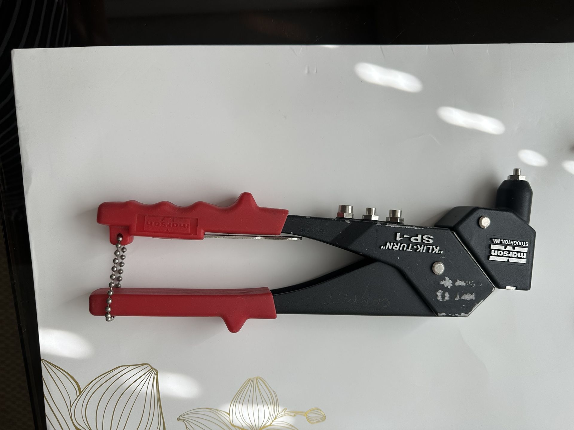 Marson Klik-turn SP-1 Swivel Head Rivet Gun.