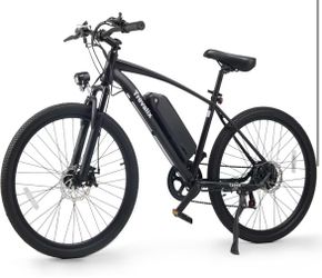 Electric Bike for Adults, 50/74 Miles 20 MPH Mountain Ebike, 500W Peak E Bike with Cadence/Torque Sensor, 10.4/15.6Ah UL 2849 Certified Battery, 26“ B