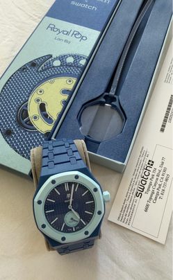 AP x Swatch royal pop watch
