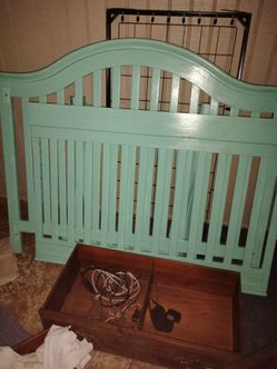 Queen size bed frame,head and foot board