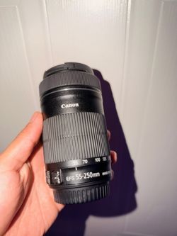 Canon 55-250 EFS Lens