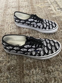 Vans size 8.5 blur check
