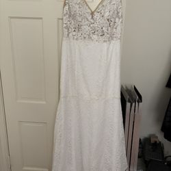 David’s Bridal Size 18 Dress 