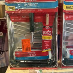 Wooster 5-Piece Pro Roller Tray Set