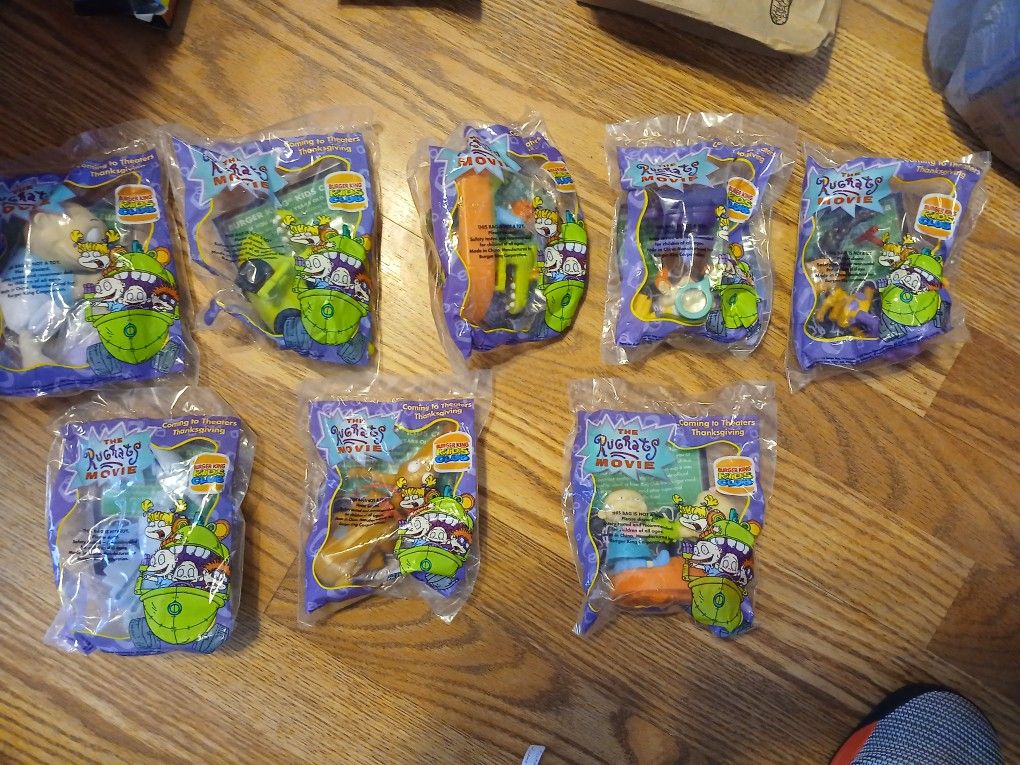 '98 Rugrats The Movie BK Toy Collection