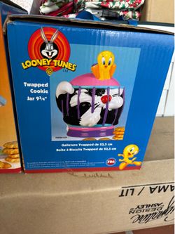 Vintage looney tunes cookie jars