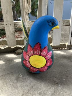 Bird Pot With Snake Plant.