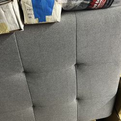 Gray Headboard 
