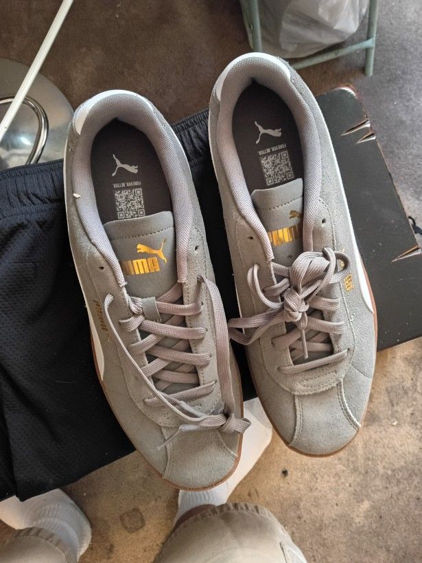 Grey Mens Puma Shoes