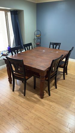 Table with chairs