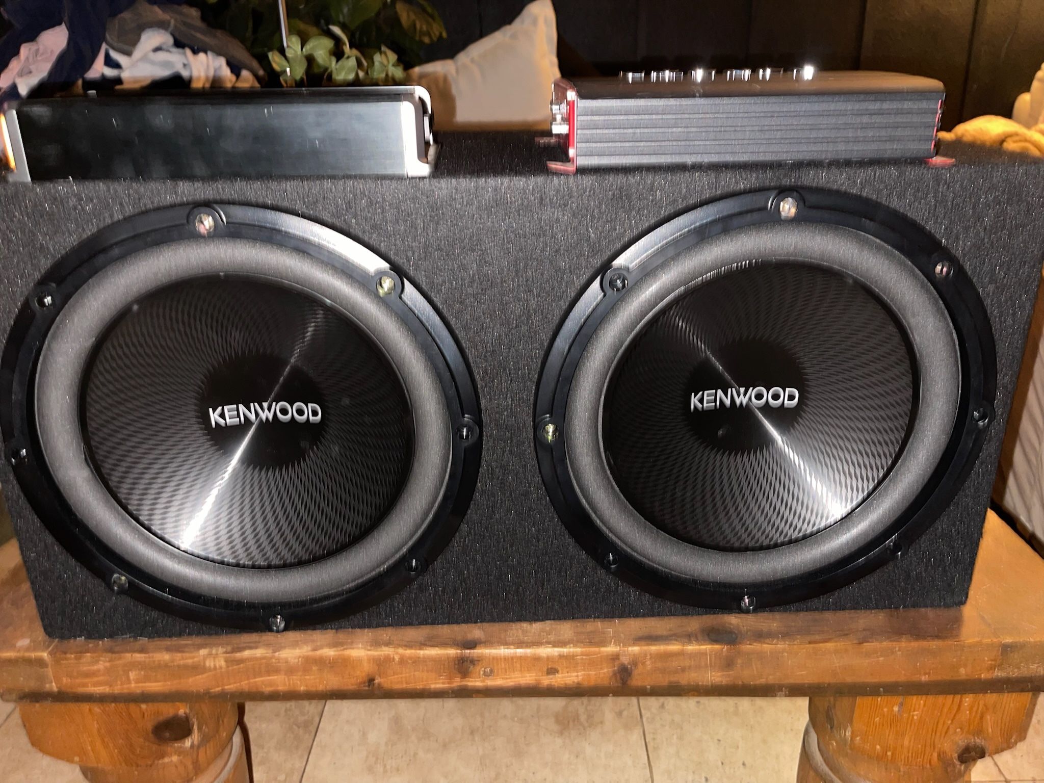 Kenwood speakers, kole audio, crunch amp