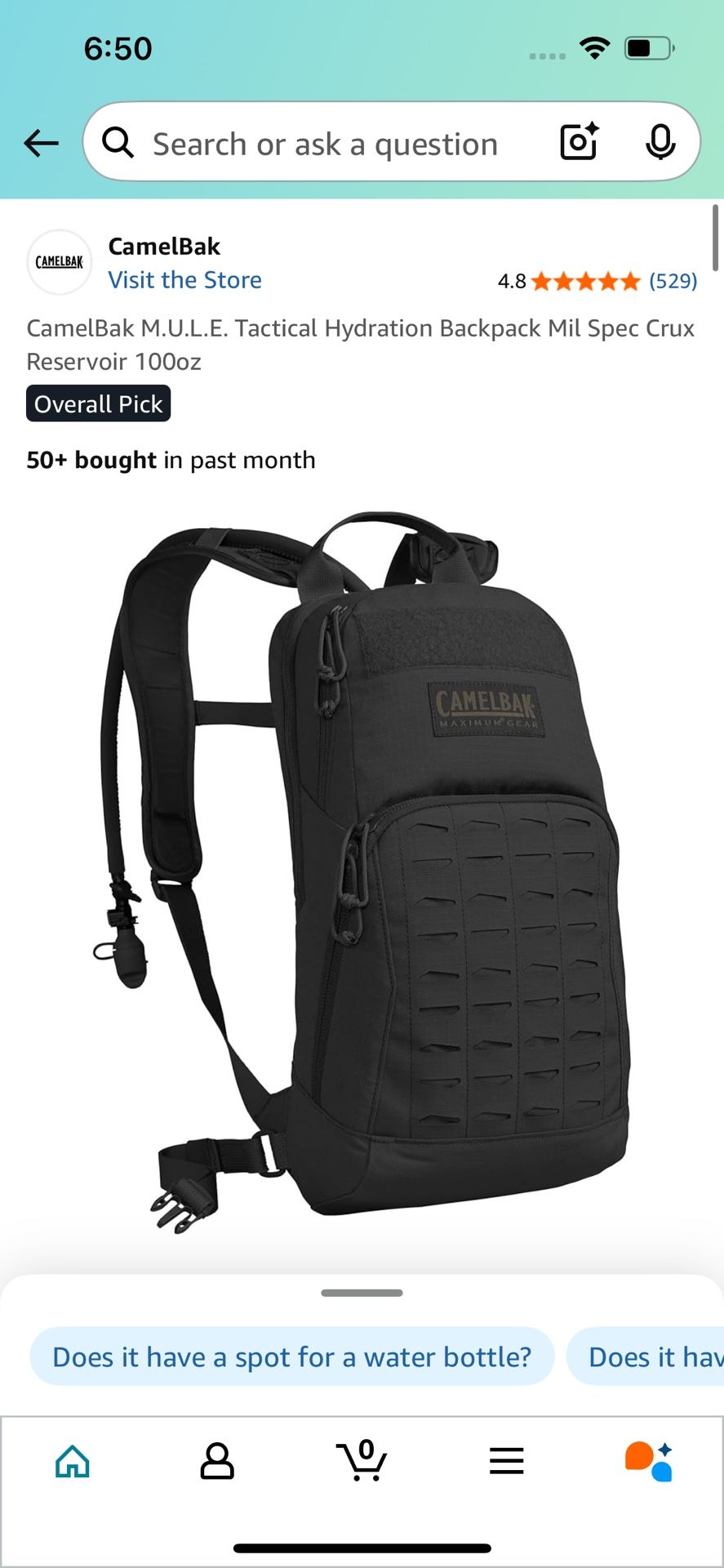 Brand new Camelbak M.U.L.E. 100oz/3L
