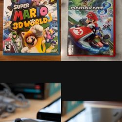 Nintendo Wii U With Two Games Free Delivery