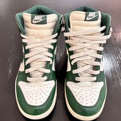 Used Nike Dunk High Gorge Green 2011