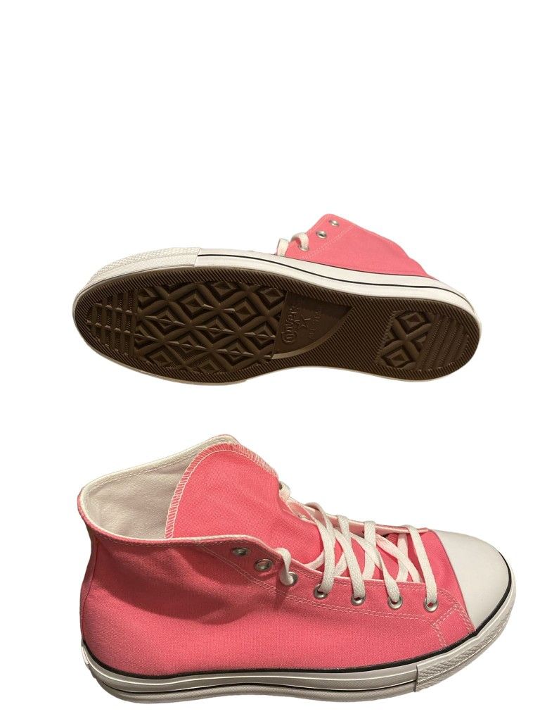 CONVERSE CTAS LIFT HI 171209C UNISEX SIZE 11.5 M& 13.5 W COLOR PINK