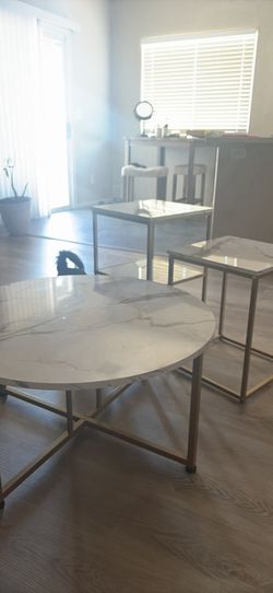 Coffee and side tables