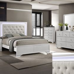 Bedroom Set 5pc Queen Lyssa ❤️😱