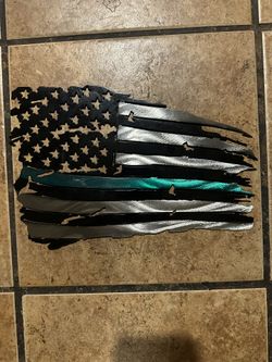 American Metal Flag
