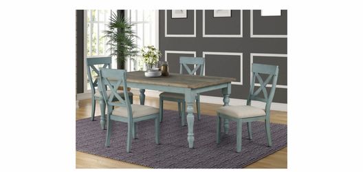 Wooden table and chairs