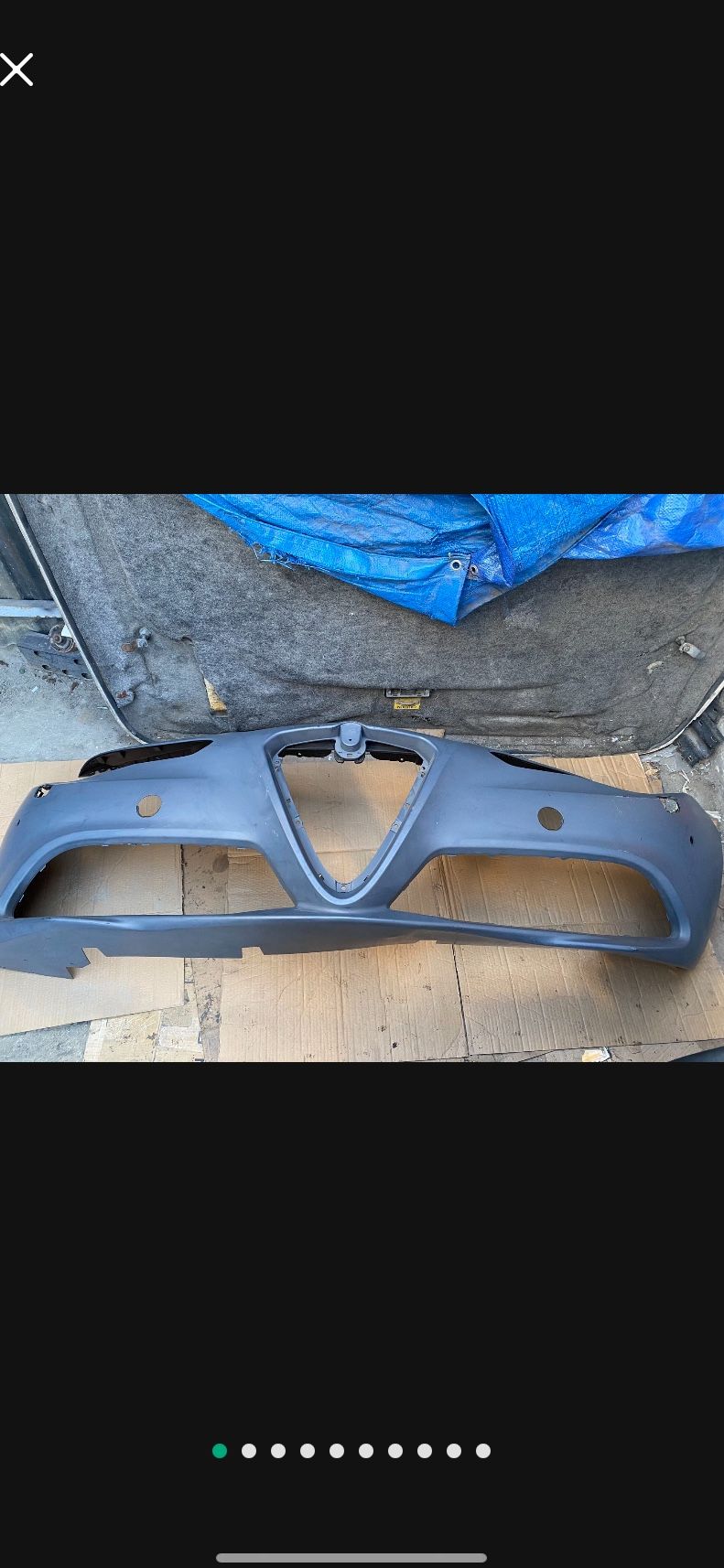 Alfa Romeo Giulia Front Bumper 17thru22 Factory Oem