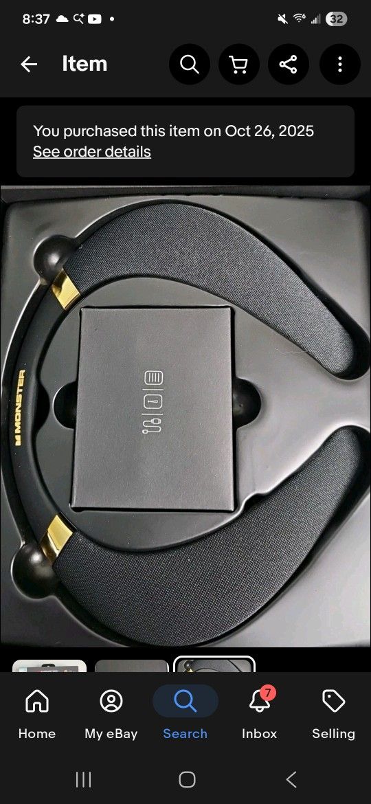 Neck Speaker...good Gift Or Self Treat ...