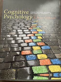 Cognitive Psychology Book